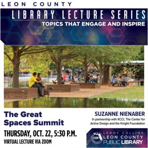 The Great Spaces Summit Library Lecture Series: Questions for Suzanne Nienaber