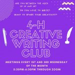 4-H Creative Writing Club