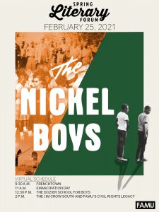 FAMU's 13th Annual Spring Literary Forum: "Elwood's Tallahassee: Colson Whitehead's The Nickel Boys"