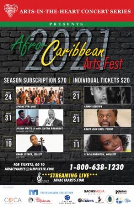 Gallery 1 - Khari Joyner, Cellist, and Javacya Symphony Sextet at the 2021 Afro-Caribbean Arts Festival