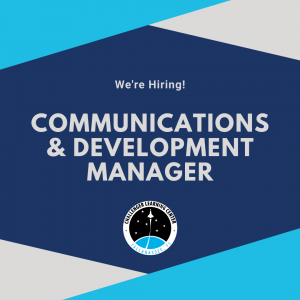 Communications and Development Manager Job Opening