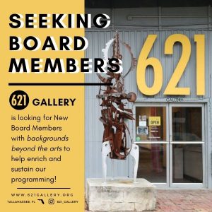 Seeking New Board Members for 621 Gallery