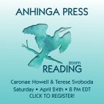 Anhinga Press Duo Book Release Reading