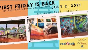 First Friday at Railroad Square Art District