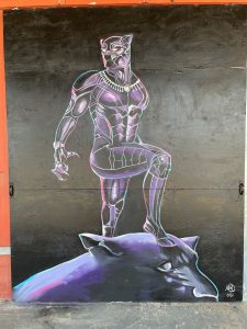Black Panther Mural