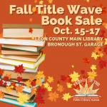 Friends of the Library Fall Title Wave Book Sale