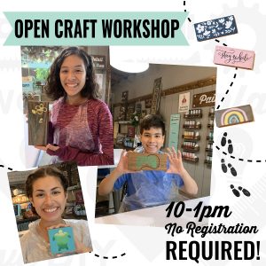 Open Craft Day- No reservation needed