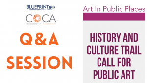 Q&A Session - History and Culture Trail Call for Public Art