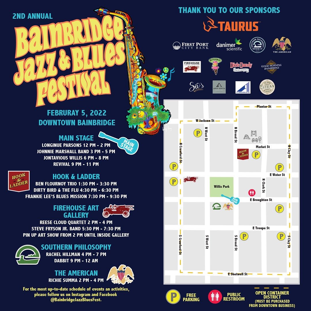 Jazz & Blues Festival, BainbridgeJazzBluesFest at historic downtown