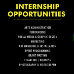 Intern with 621 Gallery!