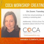COCA Marketing Workshop: Creating A Marketing Plan...