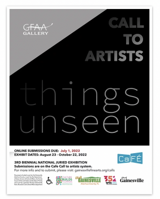 Call to Artists: Things Unseen