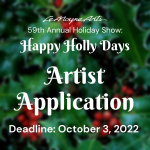 Artist Application - LeMoyne Arts 59th Annual Holiday Show: Happy Holly Days