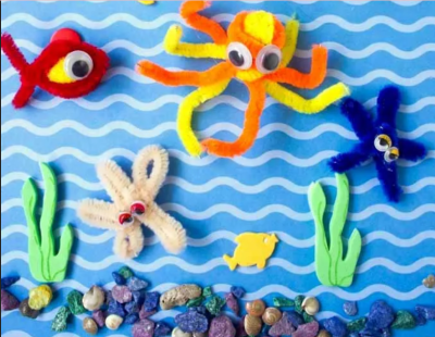 Crafty Kidz Sea Creature Craft Program