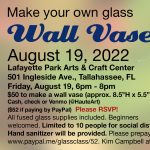 Make Your Own Glass Wall Vase - Tallahassee