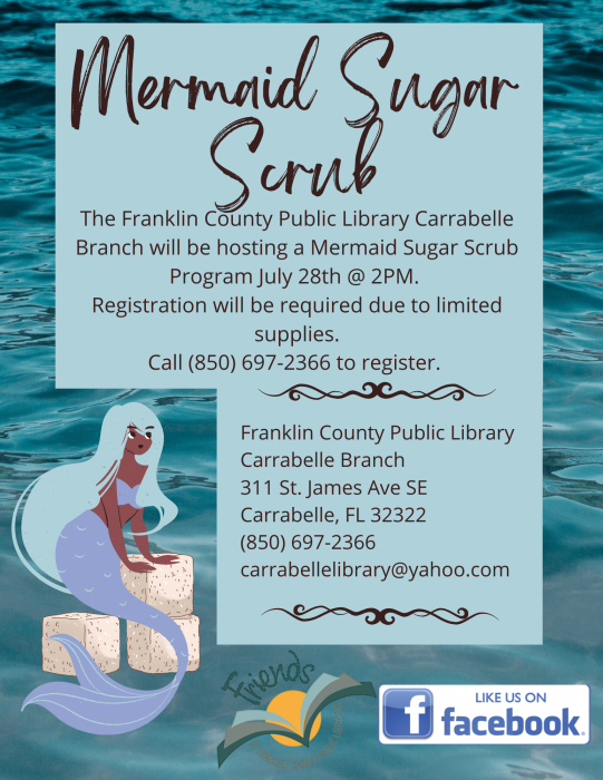 Gallery 1 - Mermaid Sugar Scrub Craft Program
