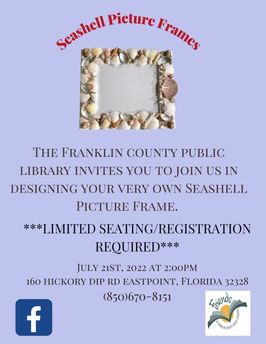 Gallery 1 - Sea Shell Picture Frame Craft Program