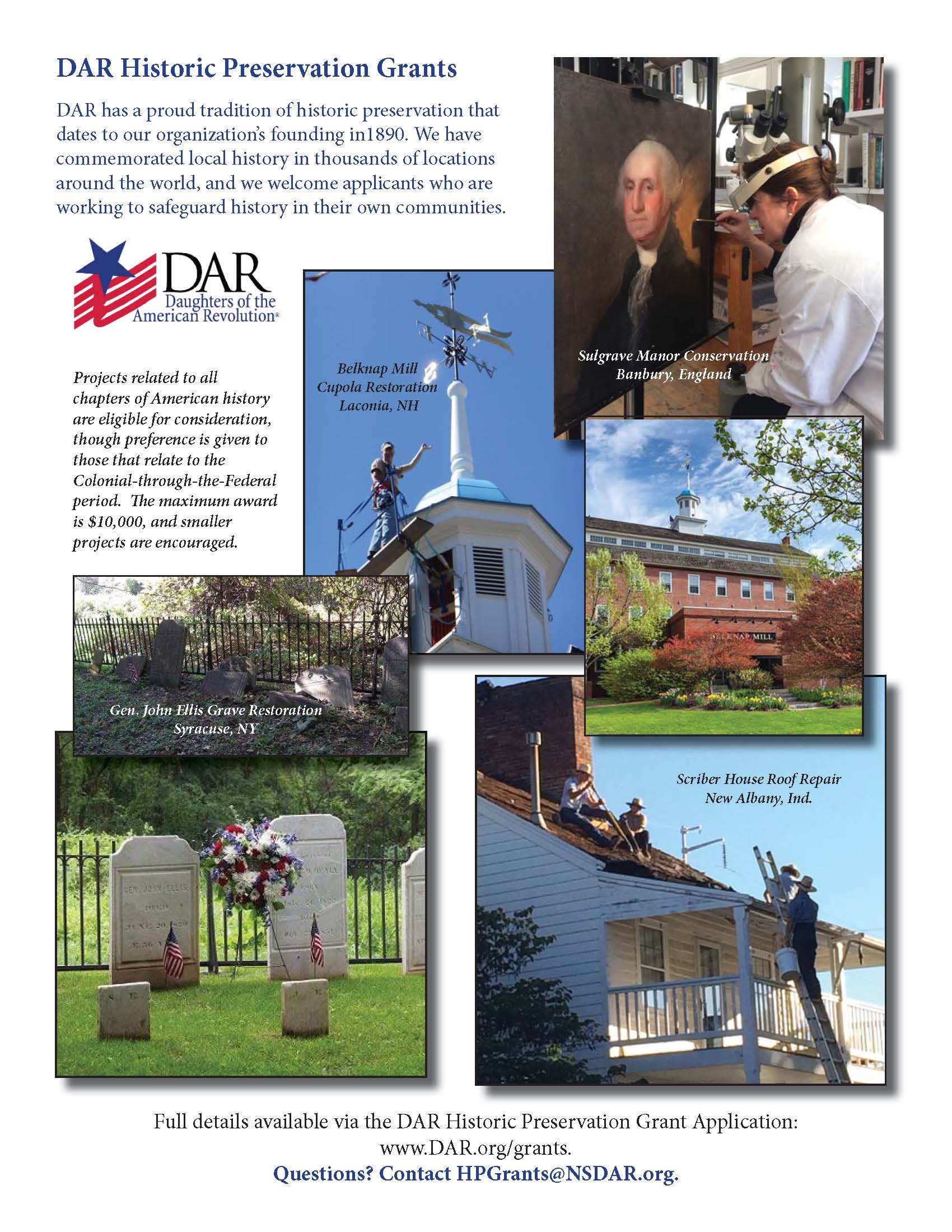 announcing-dar-historic-preservation-grants-tallahassee-arts-guide