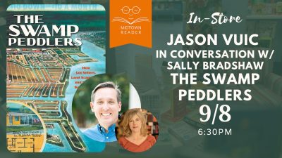 Jason Vuic in-conversation with Sally Bradshaw on The Swamp Peddlers