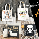 School's Out - Halloween Treat Totes & Mini-Plank Workshop