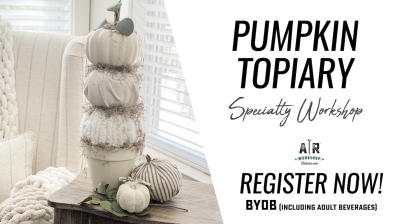 Specialty - Pumpkin Topiary Workshop
