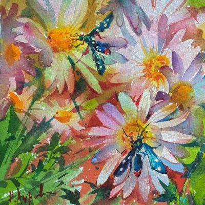 Beautiful Blossoms: Floral Watercolor Workshop with Natalia Andreeva