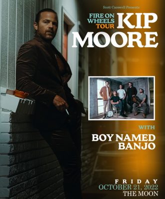 Kip Moore with Boy Named Banjo at The Moon