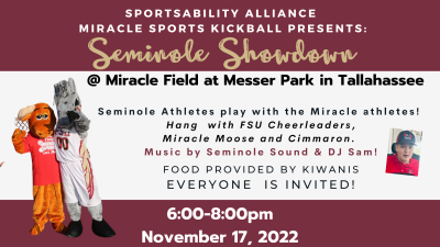 SportsAbility Alliance Miracle Sports Seminole Showdown