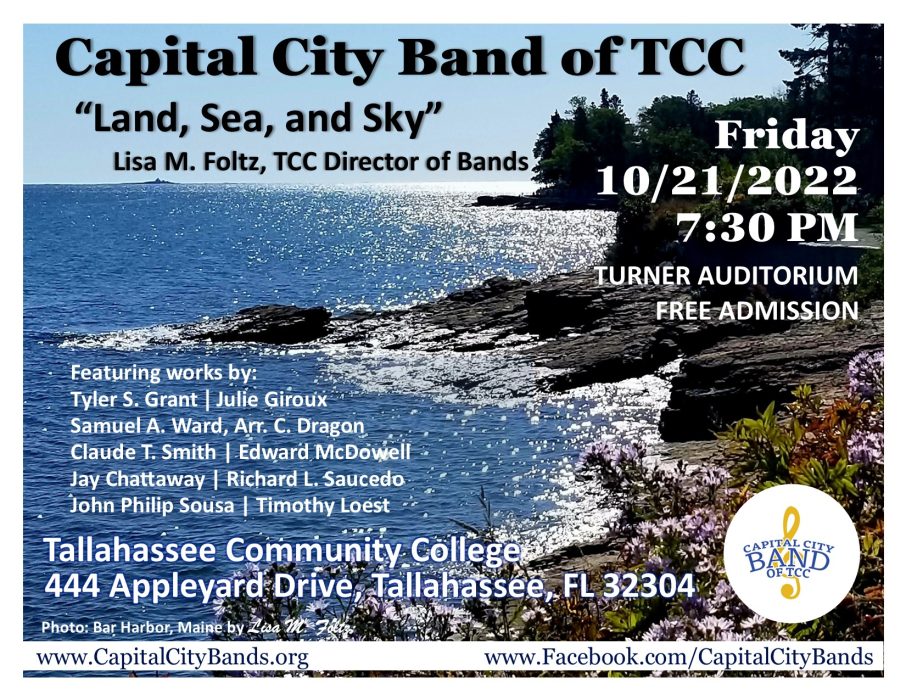 Gallery 1 - Capital City Band of TCC Concert: Land, Sea, and Sky