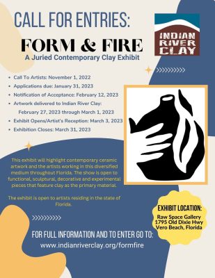 Call to Artists: Form & Fire A Juried Contemporary Clay Exhibit