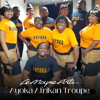 Ayoka Afrikan Troupe Performance at LeMoyne Arts