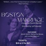 Boston Marriage: A Play by David Mamet