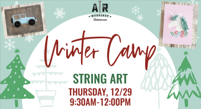 1 Day Winter Camp - String Art