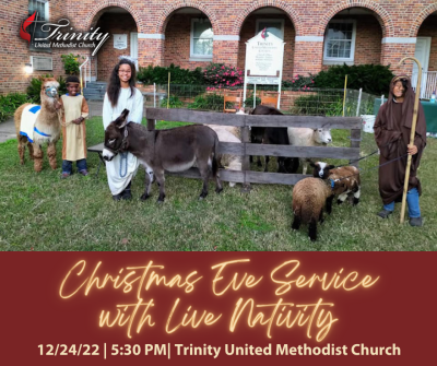 Family Christmas Eve Service with Live Nativity