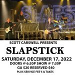 Slapstick Christmas reunion concert at The Moon