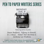 Gallery 6 - Pen to Paper Writers Series