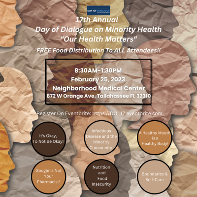 17th Day of Dialogue on Minority Health: “Our Health Matters”