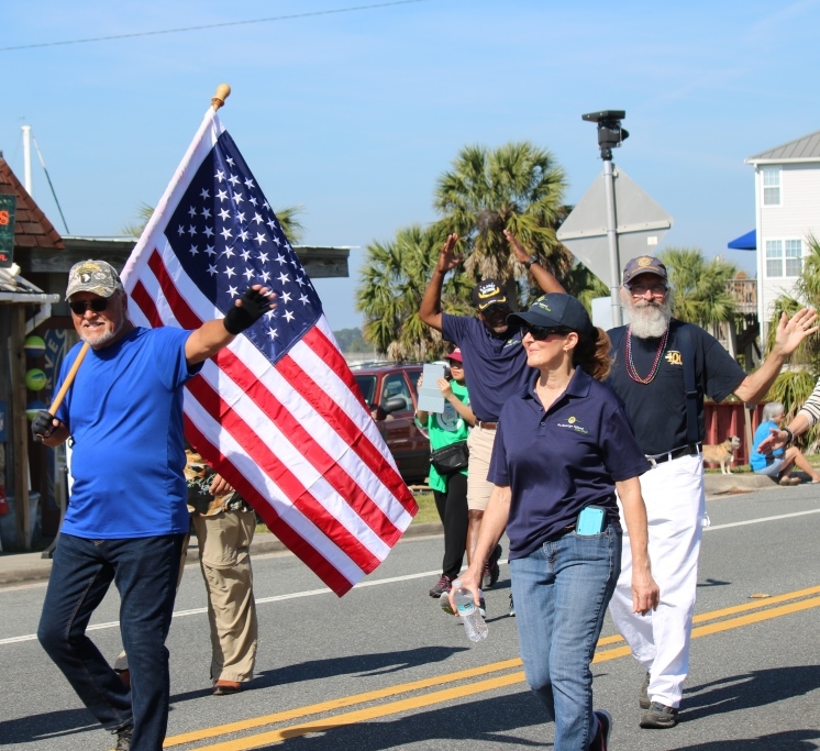 Gallery 3 - Veterans Parade by Camp Gordon Johnston WWII Museum