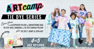 Morning Summer ARt Camp - The Tie-Dye Series