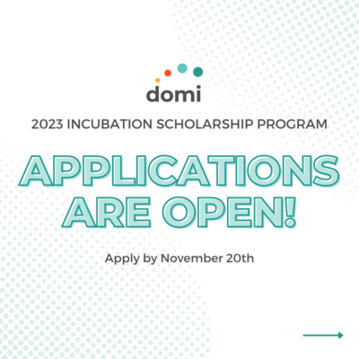 Domi Station's Incubation Program Scholarship Application