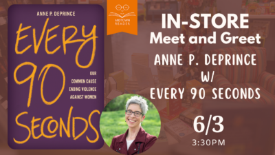 Meet and Greet: Anne P. DePrince w/ Every 90 Seconds