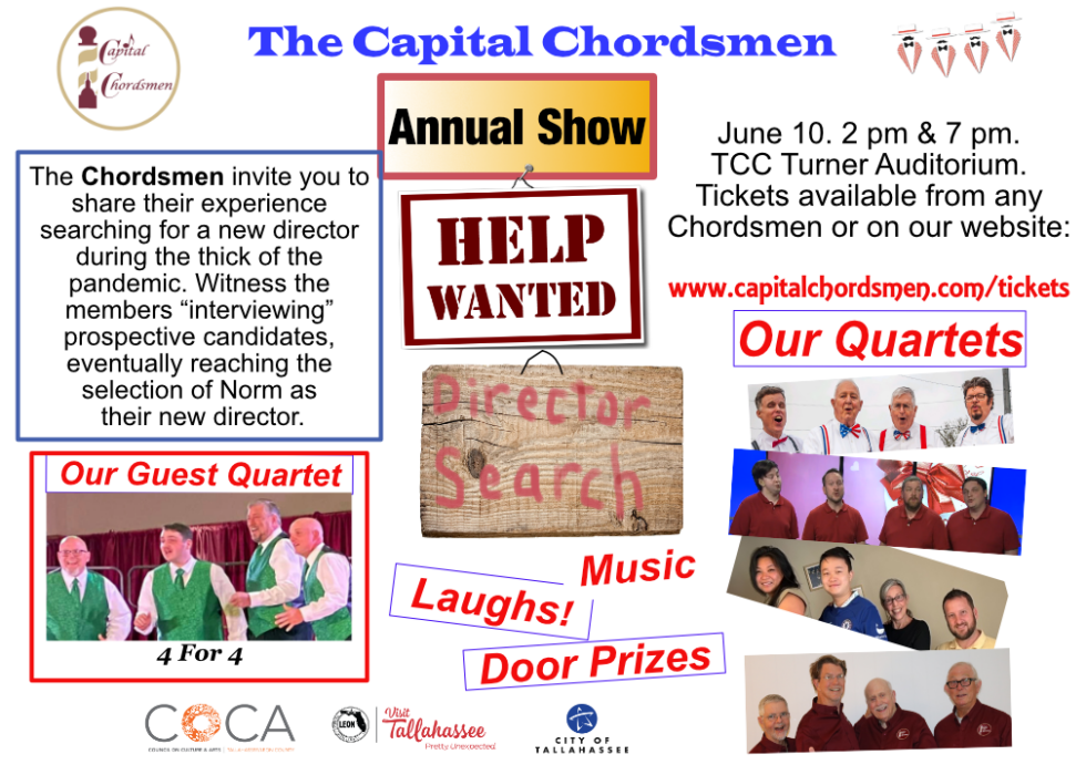 Gallery 1 - Capital Chordsmen Annual Barbershop Harmony Show