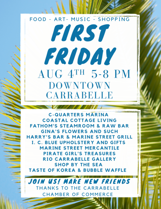Gallery 1 - First Friday in Downtown Carrabelle