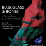 Blue, Glass & Bones: A Solo Installation by Anna Edson McBride