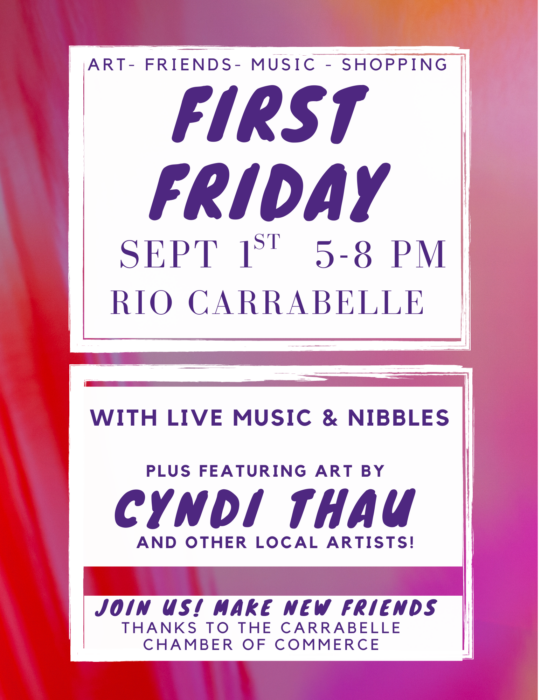 Gallery 1 - First Friday at Rio Carrabelle Gallery