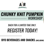 Chunky Knit Pumpkin Workshop