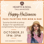 Halloween Face Painting for Mom & Dad