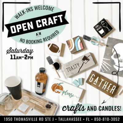Open Craft Day! No registration required!