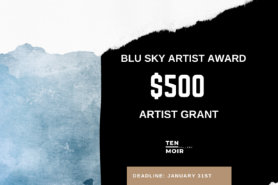 Blu Sky Artist Award | $500 Artist Grant