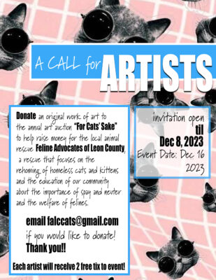 Call For Artists-Fundraiser Event